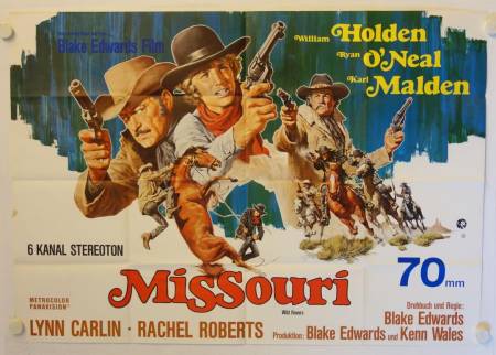 Wild Rovers original release german double-panel movie poster